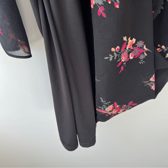 WHBM Bell-Sleeve Floral Printed Soft Dress XL - Picture 7 of 9